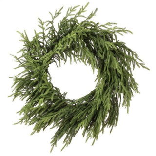 Just Cut Natural Touch Norfolk Pine Wreath, 30"