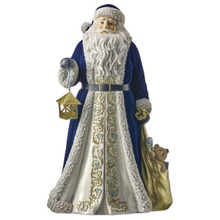 Santa with Brocade and Lantern