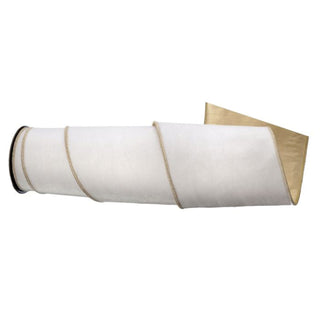 White Velvet Premium Ribbon, 6"X5YD
