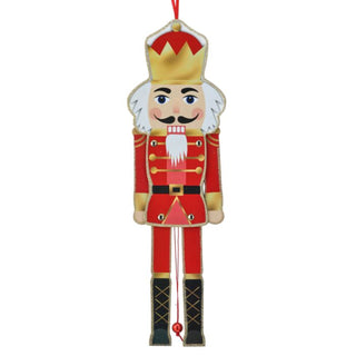 Toy Soldier Pull Toy Ornament