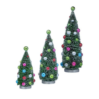 Retro Ball Sisal Tree Set