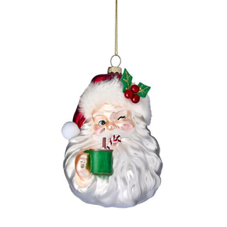 Santa Cocoa Mug Ornament