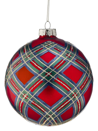 Gentleman Plaid Ornament