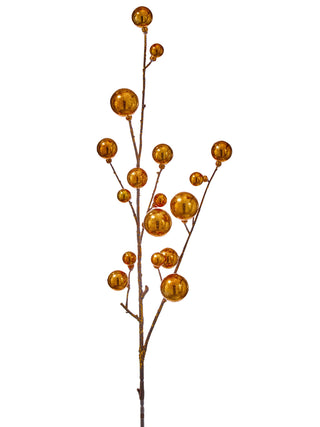 Metallic Ball Branch Spray
