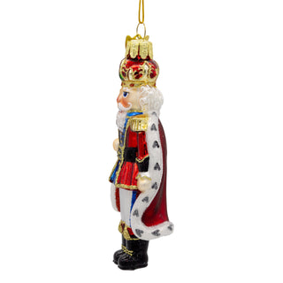 Noble Gems™ Glass King Nutcracker Ornament