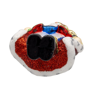Noble Gems™ Glass King Nutcracker Ornament