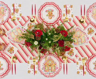 Gingerbread by Rosanne Beck Fancy Paper Dinner Plates