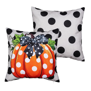 Patterned Pumpkins Pillow