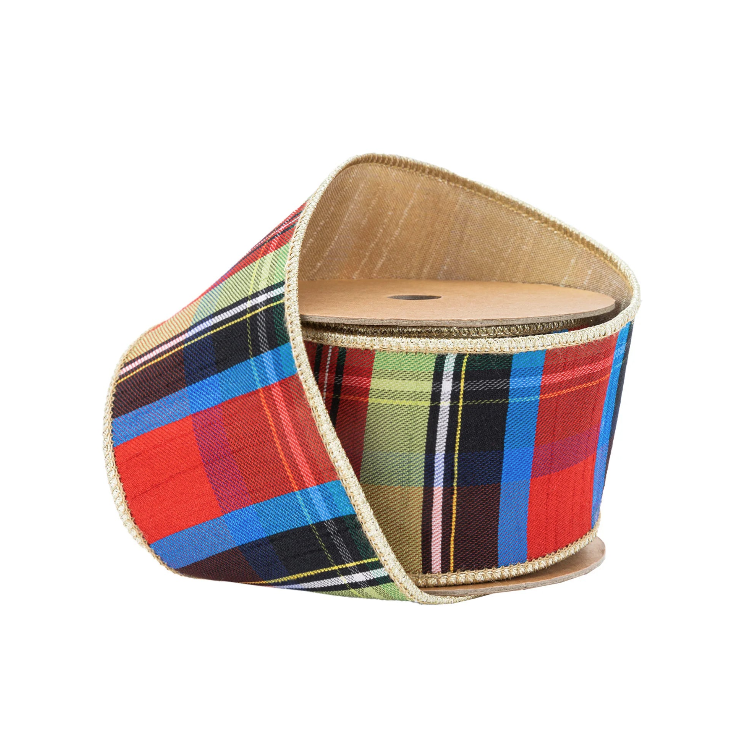 Plaid ribbon