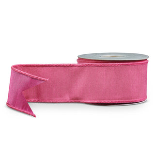 Pink Wired Ribbon, 2.5" X 10YD