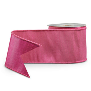 Pink Wired Ribbon, 4" X 10YDS