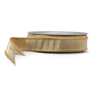 Gold Metallic Ribbon, 1" X 10YD