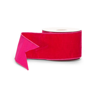 Fuchsia Velvet Ribbon, 4" X 10YD