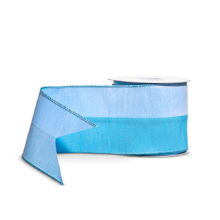 Blue Two Tone Ribbon, 4” X 10YD