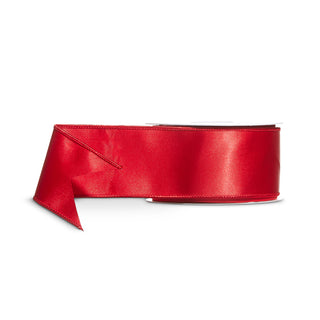 Red Glossy Ribbon, 2.5” X 10YD