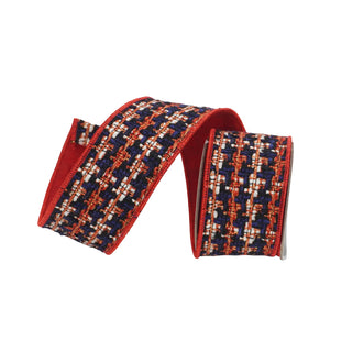Multi Merry Merino Wired Ribbon, 2.5"X5YD