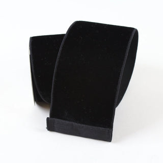 Black Velvet Ribbon, 4” X 10YD