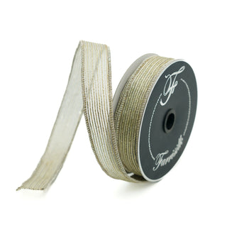 Gold Tinsel Shimmer Ribbon, 2.5" X 10YD
