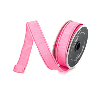 Pink Dupioni Ribbon, 1" X 10YD