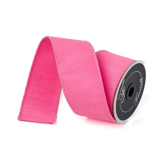Pink Dupioni Ribbon, 4" X 10YD