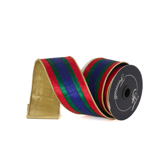 Multi Classic Stripes Ribbon, 2.5" X 10YD