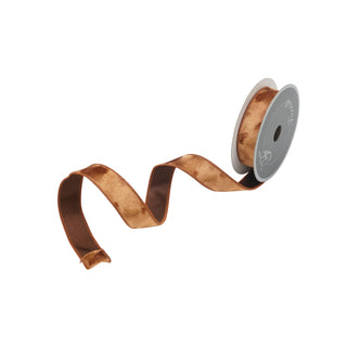 Pecan Silken Ribbon, 1" X 10YD