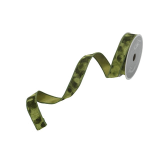 Forest Green Silken Ribbon, 1" X 10YD