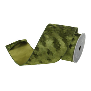 Forest Green Silken Ribbon, 4" X 10YD