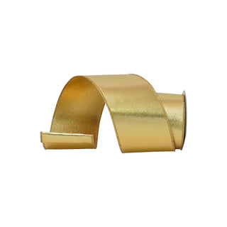 Gold Mirror Mirror Ribbon, 4" X 10YD