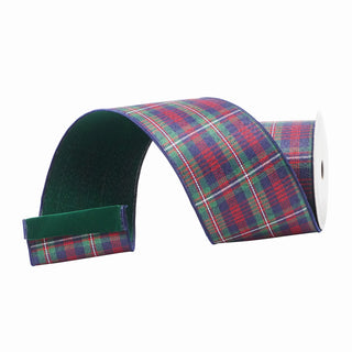 Multi Westchester Plaid Ribbon, 4" X 10YD