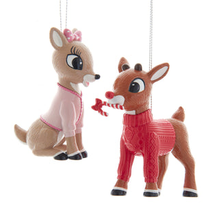 Rudolph The Red Nose Reindeer® Rudolph & Clarice Ornament