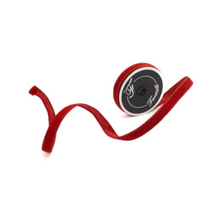 Red Velvet Luster Ribbon, .75" X 10YD