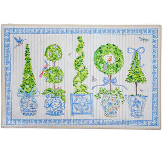 Beck’s Blue Bamboo Mat