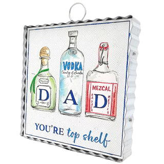 Beck’s Top Shelf DAD Mini Gallery Art
