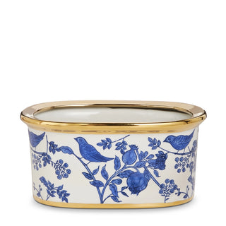 Blue Bird Chinoiserie Planter