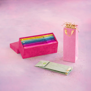 Patisserie Flocked Wine Bag by Glitterville