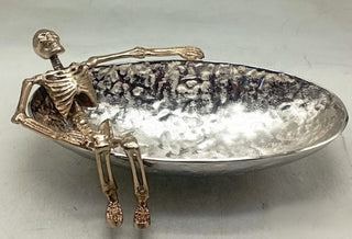 Lounging Skeleton Bowl