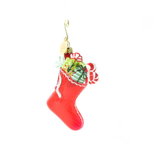 Stuffed Stocking Shaped Ornament