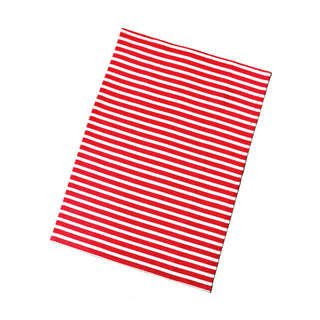 Red Stripe Hand Towel, Medium