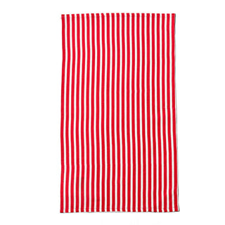 Red Stripe Hand Towel, Large
