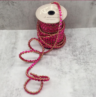 Fuchsia Crown Jewel Ribbon, 1/2" X 10YD