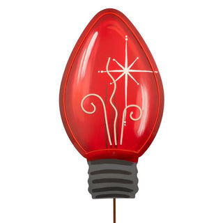 Neon Red Bulb