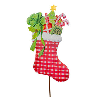 Gingham Stocking