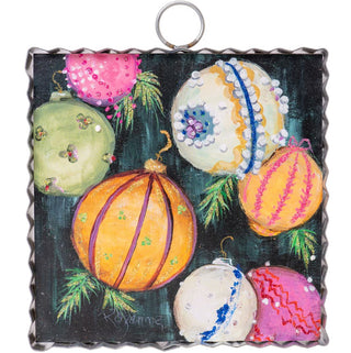 Rozie’s Antique Gold Ornaments Mini Gallery Art