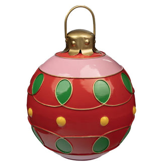 Merry & Bright Red 3D Ornament