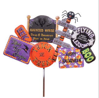 Pile of Halloween Sign