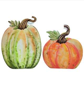 Watercolor Pumpkin Pocket