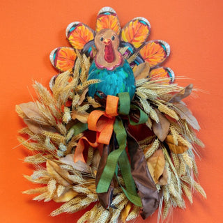 Artful Turkey Centerpiece