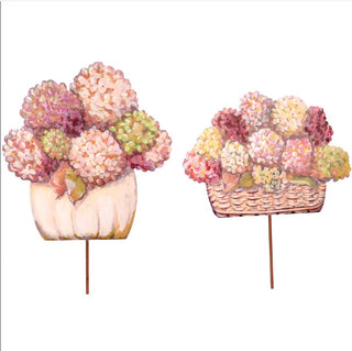 Fall Hydrangea Pumpkin & Basket