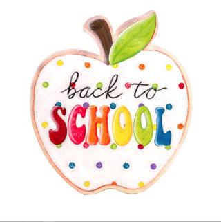 Back to School Apple Magnet